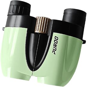 PUROO Compact Binoculars for Adults High Powered,10X25 Small Waterproof,Fogproof and Shockproof Binoculars for Kids Bird Watching,Hunting,Travel,Stargazing,Hiking,Opera,Concerts,Pink