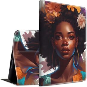 حافظة لجهاز Kindle Paperwhite مقاس 6.8 بوصات الجيل الحادي عشر 2021 وKindle Paperwhite Signature Edition حافظة ذكية خفيفة الوزن وغطاء واقٍ قابل للتعديل مع خاصية التنبيه/النوم التلقائي - زهرة الكلب