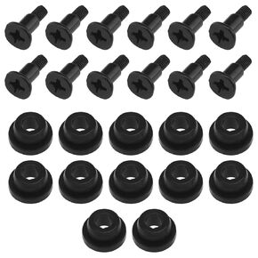 12PCS 3.5 Inches Hard Drive Screw with Rubber Washer Kit Hard Drive Shock Absorbing Screw Shock Absorption Screw for 3.5 Inches HDD SSD Computer Cases