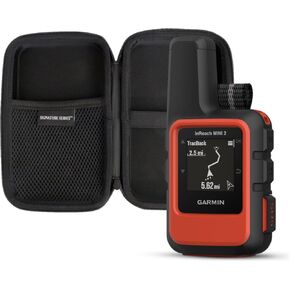 Garmin inReach Mini 2, Lightweight and Compact Satellite Communicator, Orange | Global Two-Way Messaging, TracBack Routing, Garmin Explore App, Up to 14 Day Battery Life with Signature Power Bundle