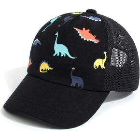 Toddler Baseball hat Baby Cap Sun hat Printed Dinosaur Motif Kids Boys Girls Age 0-8T in Kuwait