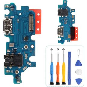USB Charging Port for Samsung Galaxy A13 4G Dock Connector Charger Board Flex Cable Assembly Replacement for Samsung Galaxy A13 4G SM-A135F SM-A135M SM-A135U USB Charging Port Flex Cable Replacement