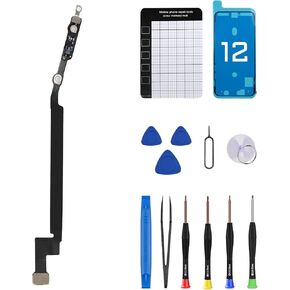 for iPhone 12 Bluetooth Antenna Flex Cable Replacement for iPhone12 Bluetooth Signal Wireless Connection Antenna Part with Fix Tool Repair A2172 A2402 A2403 A2404