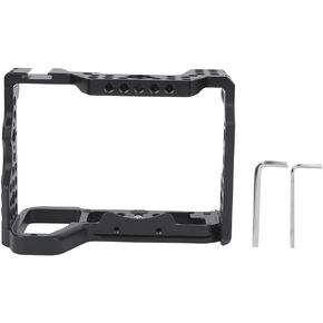 Camera Cage for Sony A7R4 A7M4 A74, Aluminum Alloy 1/4-inch 3/8-inch Multihole Extension Frame Protective Case Expansion Shell for Sony A7R4 A7M4 A74 Mirrorless Cameras