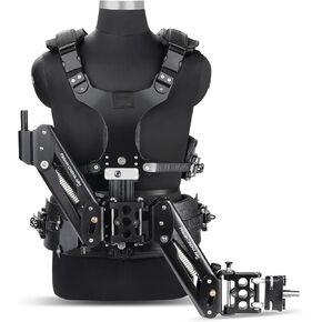 PROAIM Cinema Shock Absorbing Arm & Breathable Vest for Handheld Video Camera Stabilizers. ⌀ 16mm Mounting Post. Payload: 5‐16kg / 11‐35lb. (CV15-AV)