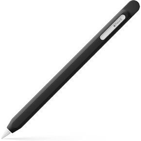 UPPERCASE NimbleSleeve Premium Silicone Case Holder Protective Cover Sleeve for iPad Apple Pencil USB-C only (Beige)