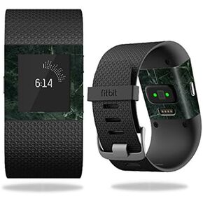 MightySkins Skin Compatible with Fitbit Surge Cover Skins Sticker Watch Green Marble