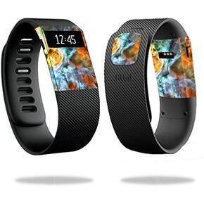 MightySkins Skin Compatible with Fitbit Charge Cover Skins Sticker Watch Space Cloud