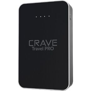 Crave Travel PRO Power Bank with 13400 mAh [Quick Charge QC 3.0 USB + Type C with PD] Portable Battery Charger