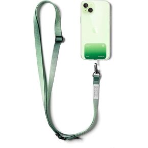Ringke Holder Link Snap Hook Universal Cell Phone Lanyard with Patch, Multifunctional Crossbody Anti-Theft Phone Neck Strap