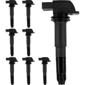 PHILTOP UF414 Ignition Coil Pack, Compatible with Silverado 1500 2007-2013, Tahoe 2007-2014, Suburban 1500 2007-2014, Silverado 2500 HD 2007-2019, Sierra 1500 2007-2013