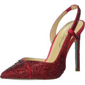 Betsey Johnson Women's SB-Rocky Pump, RED, 6.5