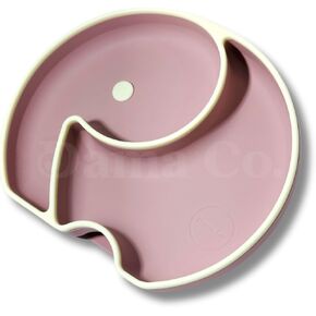 Premium Quality Silicone Suction Divided Plate for Babies & Toddlers - BPA-Free, 100% Silicone, Microwave & Dishwasher Safe - Ideal for First Foods and Self-Feeding - 1 Count