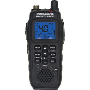 President Electronics RANDYII Handheld Radio With Large Lcd Screen