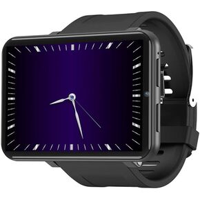 4G Smart Watch 2.86 Inch Screen Android 7.1 1GB+16GB 5MP Camera 2700mAh Battery Smartwatch for Men (Black, 1GB 16GB)