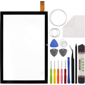 [New] Duotipa Touch Screen Digitizer Replacement for Sky Devices SKY Pad 10MAX 2ABOSSKYPAD10MX 10.1'' 45 Pin Tablet with Repair Tools Kit.(No LCD Screen).