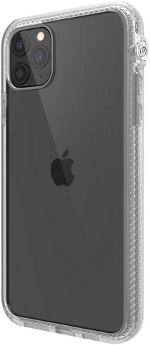 Catalyst - Case for iPhone 11 Pro Case with Clear Back, Heavy Duty 10ft Drop Proof, Truss Cushioning System, Rotating Mute Switch Toggle, Compatible with Wireless Charging, Lanyard Included - Clear in Kuwait