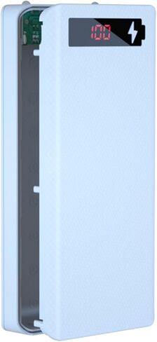 5V-2.1A Power 18650 Holder Organizer Batteries Box for Electronic DIY Holder DIY Bank Holder Case in Saudi Arabia
