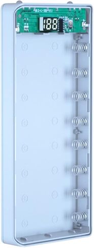 5V-2.1A Power 18650 Holder Organizer Batteries Box for Electronic DIY Holder DIY Bank Holder Case in Saudi Arabia