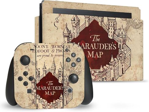 Head Case Designs Officially Licensed Harry Potter Hogwarts Crest Graphics Vinyl Sticker Gaming Skin Decal Cover Compatible With Nintendo Switch Console & Dock & Joy-Con Controller Bundle in Saudi Arabia