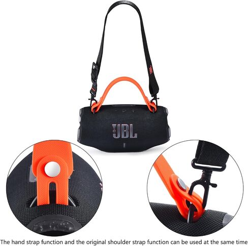 حزام مقبض مكبر الصوت اللاسلكي لـ JBL Xtreme4، JBL Xtreme3، JBL Xtreme2، ZEALOT S67 حزام مكبر صوت محمول للسفر في الهواء الطلق، حزام يد لحقيبة JBL Xtreme (حزام مقبض أزرق) in Kuwait