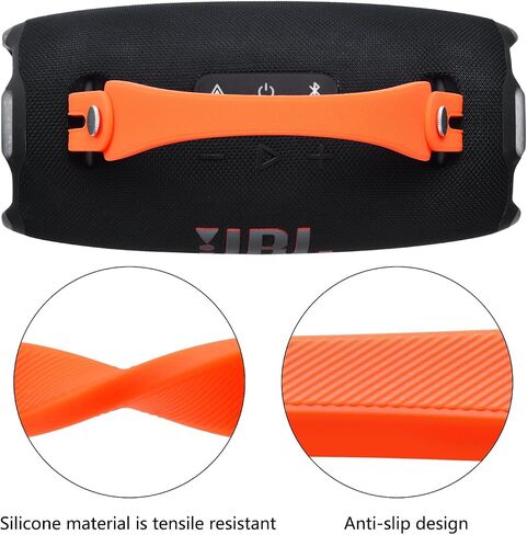 حزام مقبض مكبر الصوت اللاسلكي لـ JBL Xtreme4، JBL Xtreme3، JBL Xtreme2، ZEALOT S67 حزام مكبر صوت محمول للسفر في الهواء الطلق، حزام يد لحقيبة JBL Xtreme (حزام مقبض أزرق) in Kuwait