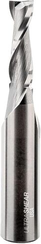Domino Cutter Mortising Bit, 6MM, 1/4 Shank, Solid Carbide Spiral Router Bit, USA Made, for CNC, Hand & Table Routers - US206MU in Saudi Arabia