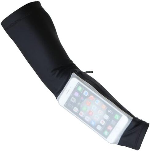 Jogging Sleeve Bag Armband for Cell Phone Sport Arm Bag with Breathable Strap Arm Band Pouch for Mobile Phone for Running Cycling Gym Touch Screen (S, Forearm Type) in Saudi Arabia