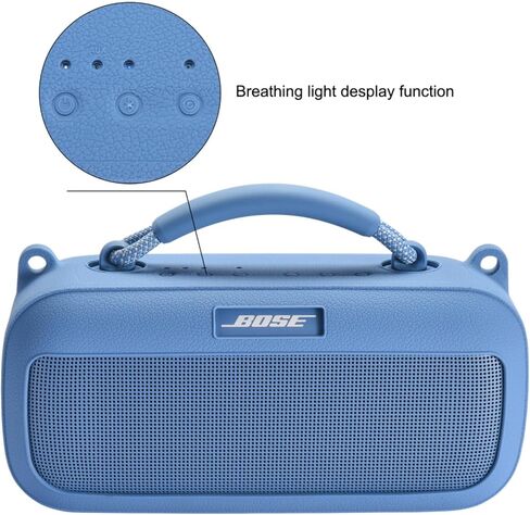 Protective Case for Bose SoundLink Max Speaker, Silicone Case Cover with Shoulder Strap for Bose SoundLink Max in Kuwait