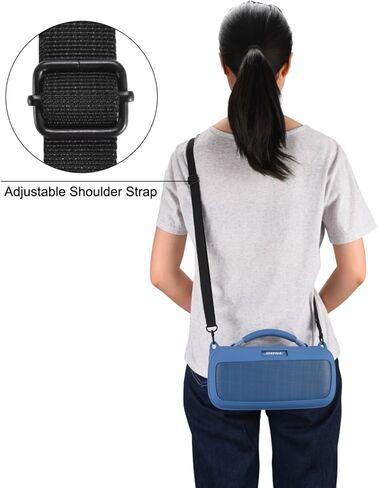 Protective Case for Bose SoundLink Max Speaker, Silicone Case Cover with Shoulder Strap for Bose SoundLink Max in Kuwait