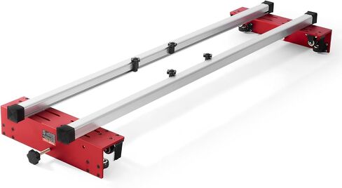 VEVOR Router Sled، 60 بوصة، محمولة وسهلة لضبط رقصة تسطيح البلاطة، مزلجة توجيه النجارة DIY لألواح التسطيح، دليل لوح تهزهز آلة تخطيط التشذيب لتسطيح الخشب المنزلي DIY (بدون لوحة) in Saudi Arabia