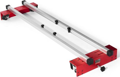 VEVOR Router Sled، 60 بوصة، محمولة وسهلة لضبط رقصة تسطيح البلاطة، مزلجة توجيه النجارة DIY لألواح التسطيح، دليل لوح تهزهز آلة تخطيط التشذيب لتسطيح الخشب المنزلي DIY (بدون لوحة) in Saudi Arabia