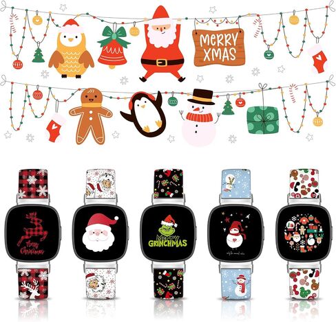 سوار عيد الشكر لعيد الهالوين متوافق مع Fitbit Versa 3/Fitbit Versa 4/Fitbit Sense/Sense 2، حزام بديل من السيليكون للعطلات للنساء والرجال من Fitbit Versa 3/4، Fitbit Sense/Sense 2 in Kuwait