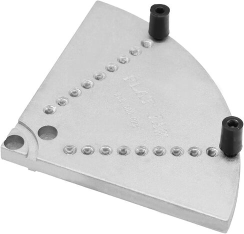 8-1/4 Flat Lathe Chuck Jaws 600RPM with 8 Thread Rubber Grippers for Wood Lathe Processing in Saudi Arabia