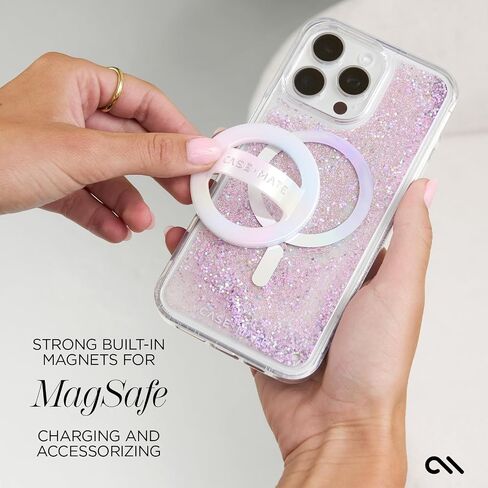 Case-Mate iPhone 16 Pro Max Case [Compatible with MagSafe] - Stylish Iridescent Phone Case with 12ft Drop Protection - Premium Magnetic Cover for iPhone 16 Pro Max - Soap Bubble in Saudi Arabia