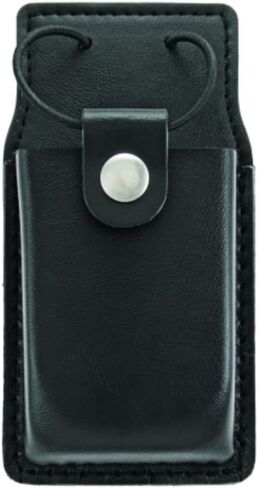 Hero's Pride AirTek Deluxe Radio Holder with Swivel, 100% Genuine Leather, Basket Weave Finish, Large, 7 x 2 ⅝ x 1 ½", Hidden Snap in Kuwait