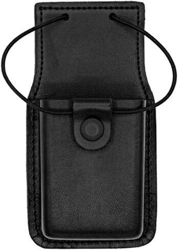 Hero's Pride AirTek Deluxe Radio Holder with Swivel, 100% Genuine Leather, Basket Weave Finish, Large, 7 x 2 ⅝ x 1 ½", Hidden Snap in Kuwait