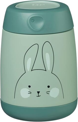 b.box Insulated Food Jar Mini | Small Snack Container for Babies and Kids | Double Wall Stainless Steel | Keeps Food Cold for 6hrs, Warm for 4hrs | (Bear Hugs, 7 oz) in Saudi Arabia