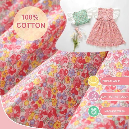 فساتين Zanie Kids للفتيات الصغيرات بدون ظهر ملابس صيفية للشاطئ للأطفال الصغار in Kuwait