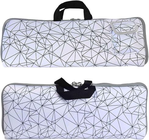 Neoprene Keyboard Carrying Case with Mouse Bag for Logitech MK270 Wireless Keyboard and Mouse Combo-Wireless Keyboard Sleeve (White) in Saudi Arabia