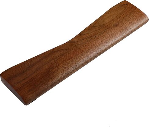 Ergonomic Wooden Wrist Rest Solid Wood Walnut for Keychron Q10 in Kuwait