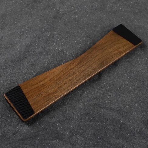 Ergonomic Wooden Wrist Rest Solid Wood Walnut for Keychron Q10 in Kuwait