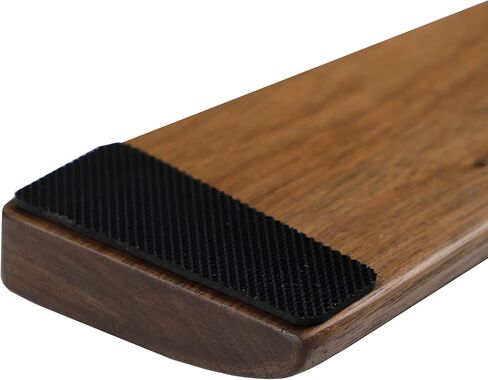 Ergonomic Wooden Wrist Rest Solid Wood Walnut for Keychron Q10 in Kuwait