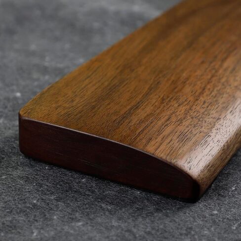 Ergonomic Wooden Wrist Rest Solid Wood Walnut for Keychron Q10 in Kuwait