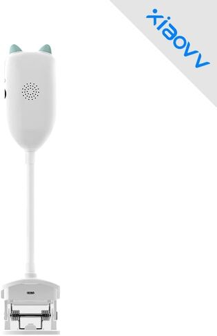 جهاز مراقبة الطفل مع كاميرا وشاشة xiaovv ROSH B2B يدعم عينات كاميرا Lollipop Baby Camera 3MP للكشف عن البكاء للرؤية الليلية وكاميرا WiFi دوران 360 درجة، أبيض in Saudi Arabia
