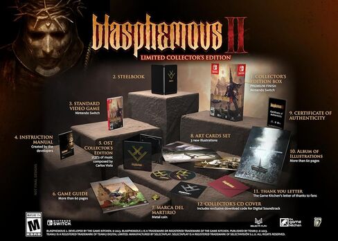 Blasphemous II Limited Collector's Edition for Playstation 5 in Saudi Arabia