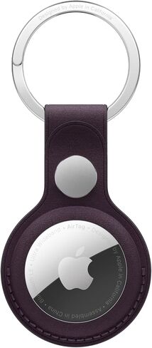 Apple AirTag FineWoven Key Ring - BlackBerry ​​​​​​​ in Saudi Arabia