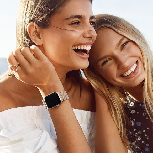 أربطة مضفرة قابلة للتمدد من WJK متوافقة مع ساعة Apple 38 مم 40 مم 41 مم 42 مم 44 مم 45 مم 49 مم للنساء والرجال، حزام نايلون ناعم قابل للتعديل لسلسلة iWatch 9 8 7 6 5 4 3 2 1 SE Ultra/Ultra 2 in Kuwait