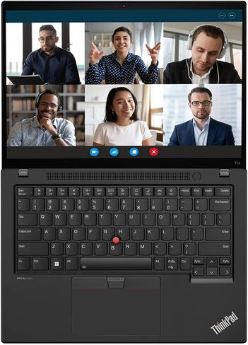 Lenovo ThinkPad T14 Gen 4 Business Laptop (14" FHD+, Intel 10-Core i5-1335U, 40GB DDR5 RAM, 1TB SSD), Backlit, 2 x Thunderbolt 4, Wi-Fi 6E, 3-Yr WRT, IST Hub, Win 11 Pro w/AI Copilot, Black in Saudi Arabia