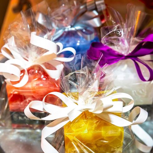 Ohlove Clear Cellophane Wrap Roll 34.6 In(Unfolded) x 220 Ft Large Wrapping Paper for Flower, Gifts Baskets, Arts & Crafts, Treats in Saudi Arabia